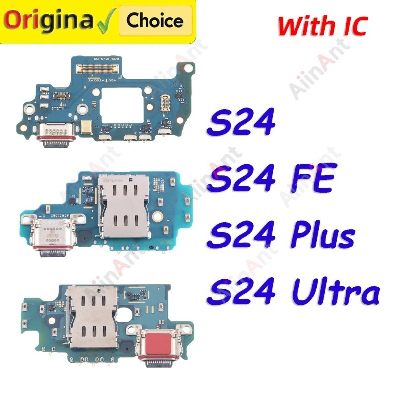 Placa De Microfone USB Doca Carregador Conector Porta Carregamento Cabo Flexível
