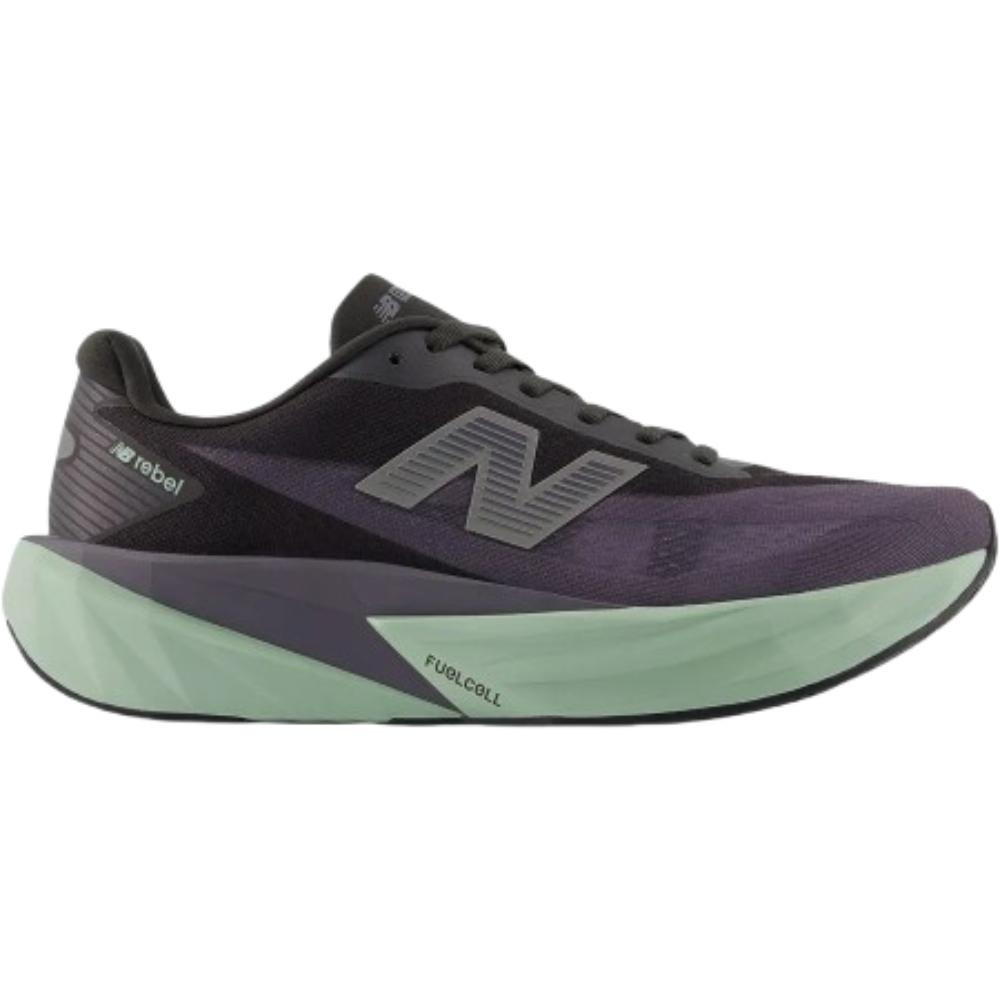TENIS NEW BALANCE FUELCELL REBEL V5 MASCULINO-PRETO/VERDE CLARO