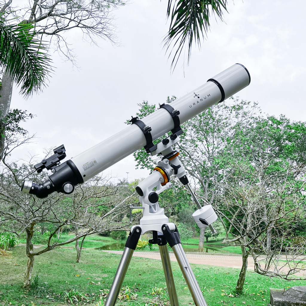 Telescópio Refrator 80/900mm Observação Do Espaço Astronômica Montagem Fácil Exploração Uranum