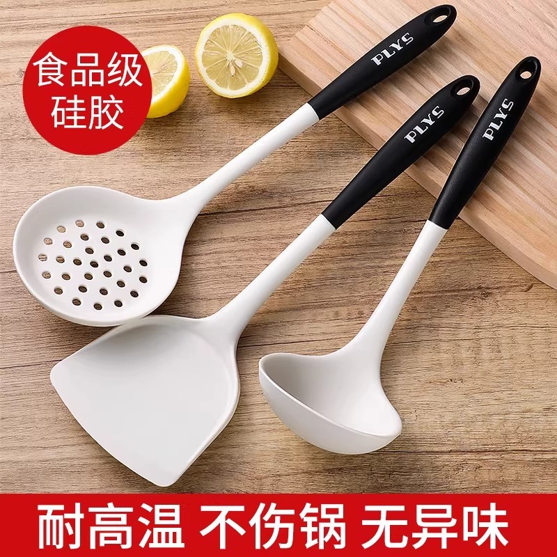 Espátula de Silicone antiaderente, conjunto especial de cozinha, utensílios de cozinha de qualidade alimentar, espátula 