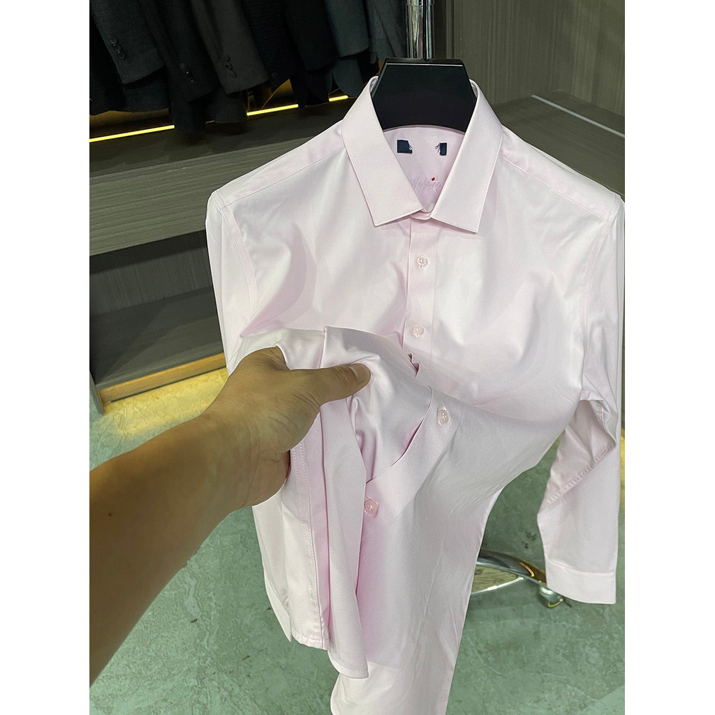 Etiquetas cortadas Yajia e pedido restante!Viscose + elastano mistura masculina primavera outono camisa Casual camisa de