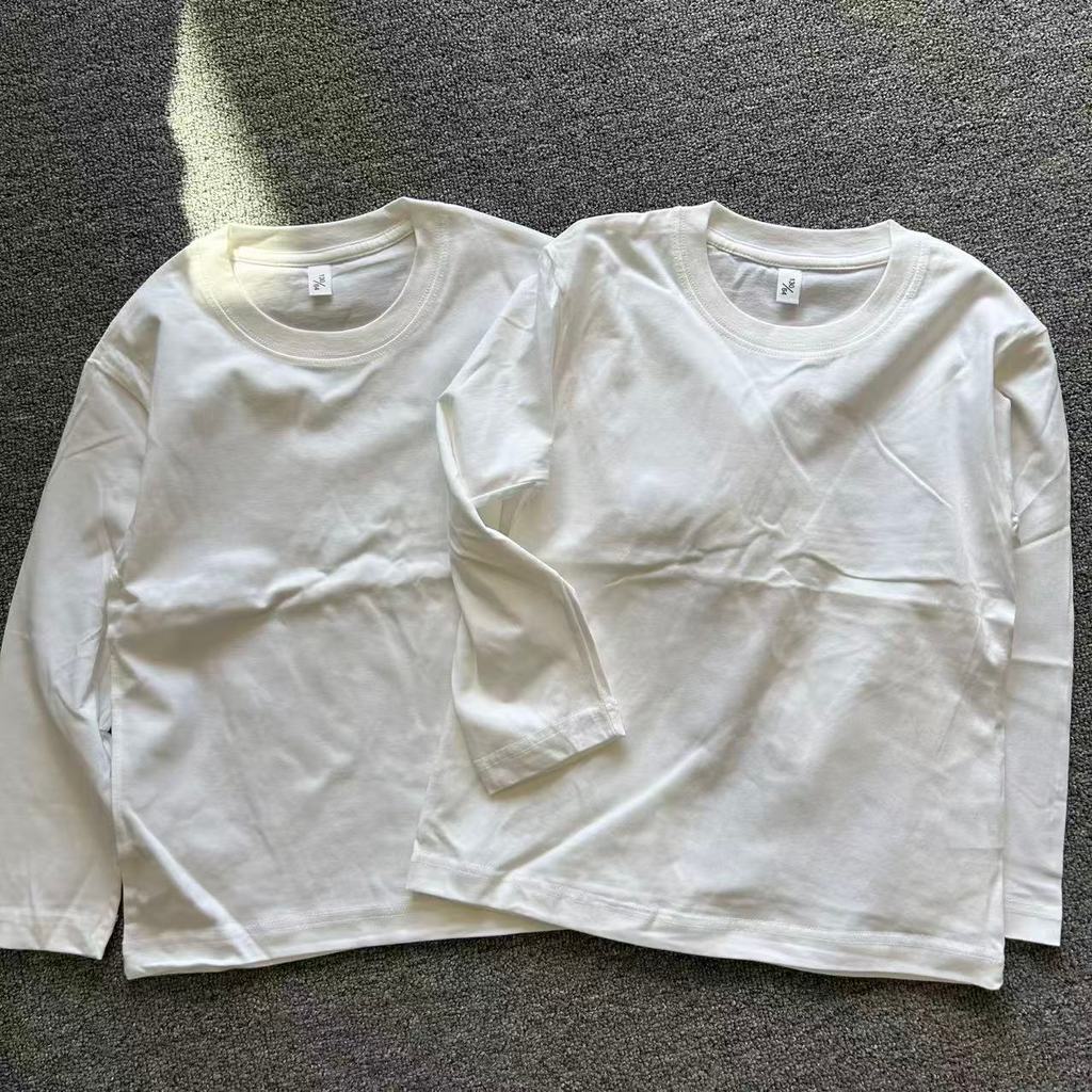 Bottoming ou exterior desgaste comércio exterior estilo bem-estar crianças camiseta de manga comprida médio grande crian