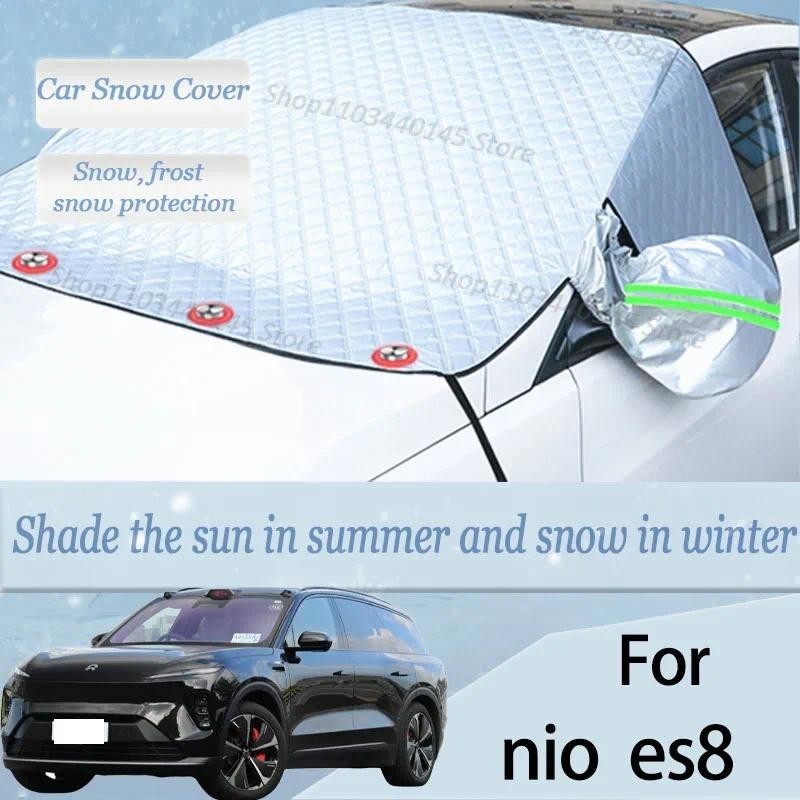 Para nio ec8 Carro Neve Pára-Brisas , Geada , Poeira E Viseira UV , Roupas De Inverno , Magnético Grosso