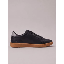Tênis Calvin Klein Jeans Slim New Basic - Preto/Cinza Medio