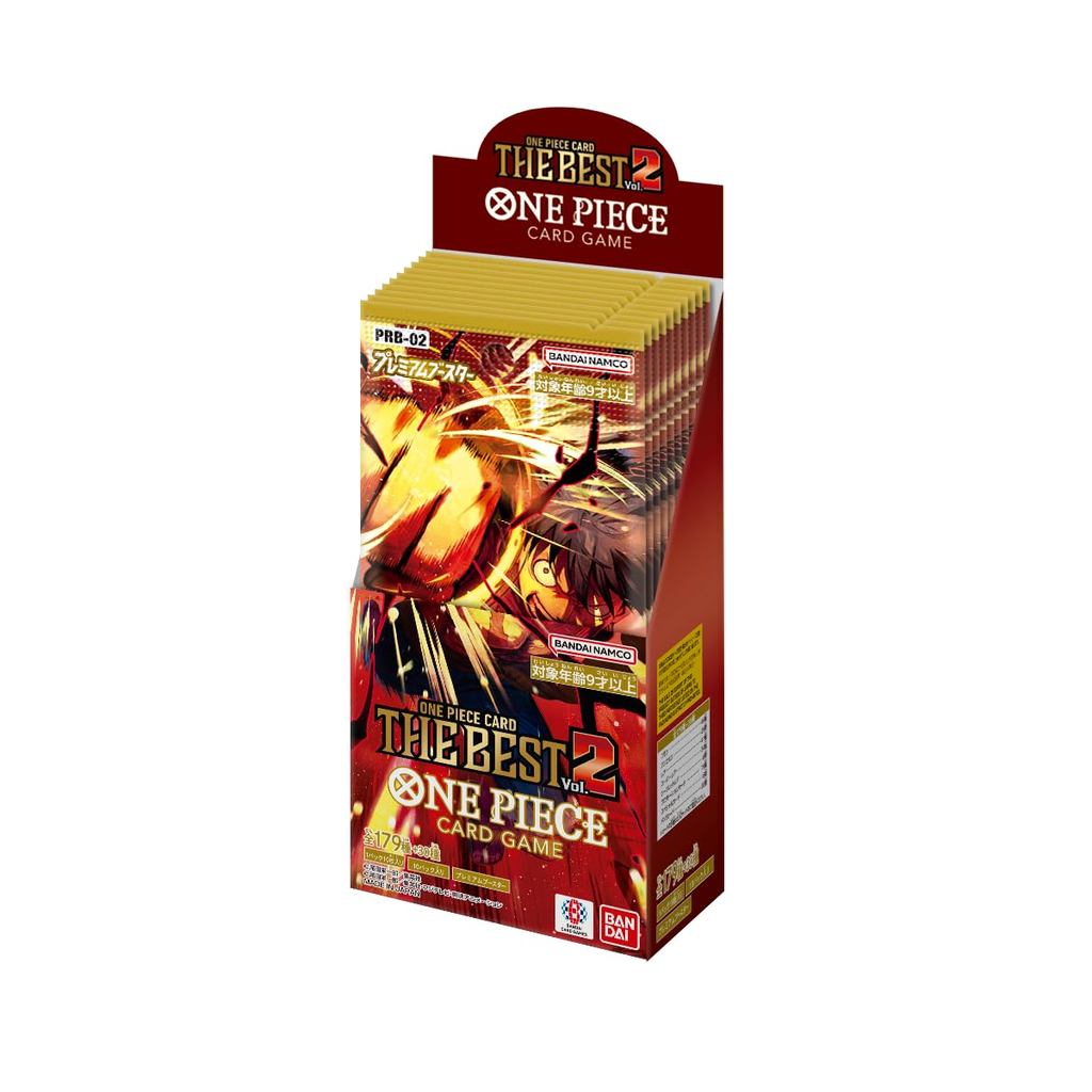 Bandai ONE PIECE Card Game Premium Booster ONE PIECE CARD THE BEST vol.2 [PRB-02] (BOX) 10 packs