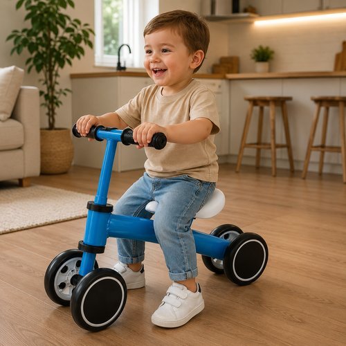 Bicicleta Infantil de equilíbrio - Azul