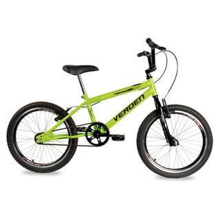 Bicicleta Infantil Aro 20 Trust Verde Neon Verden Bikes Freios V-Brake