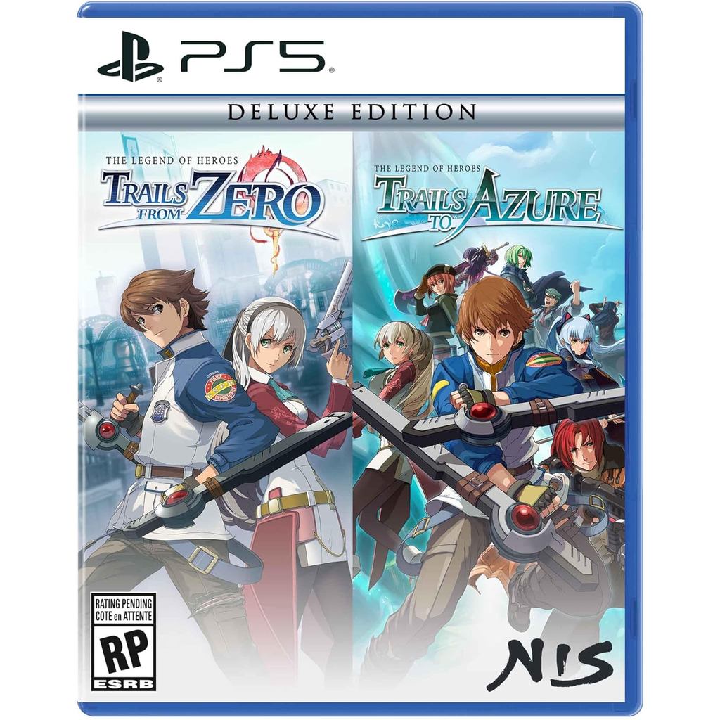 The Legend of Heroes Trails from Zero e Trails to Azure Deluxe Edition PS5 Midia Fisica