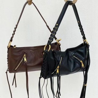 Bolsas Finas Femininas, Bolsas e Carteiras de Designer de Luxo, Novidade 2026, em PU com Franjas, Vários Bolsos, Alças T