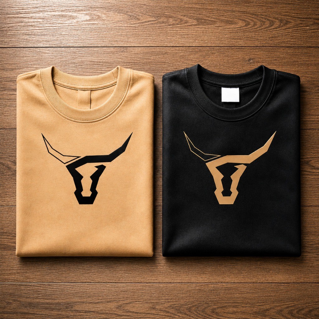 Kit 2 Camisetas Atx Longhorn 100% Fio 30.1 Algodão Camisa Texas Country Rodeio Blusa Unissex Várias Cores