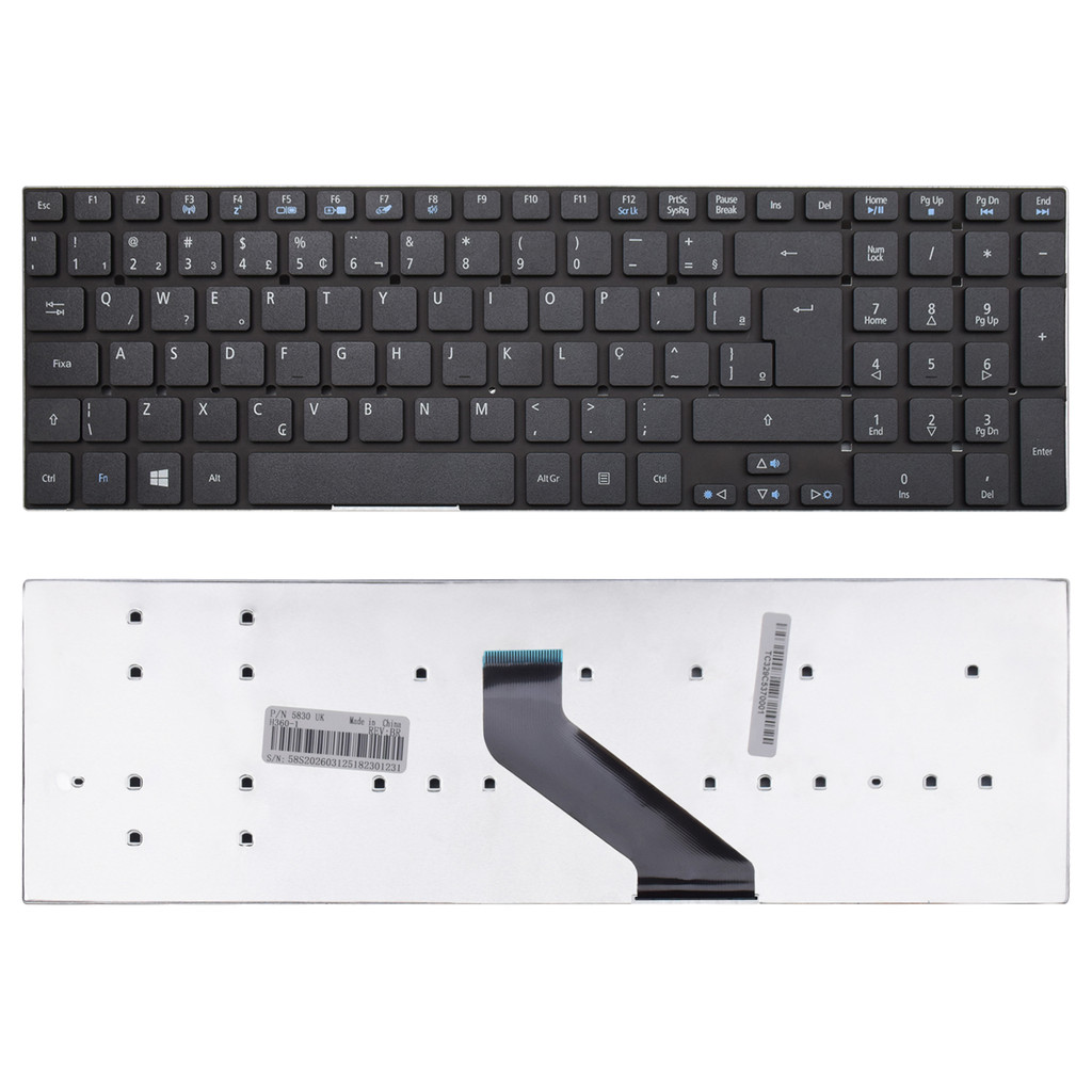 Teclado para Notebook Acer Aspire ES1-531-P43Q ABNT2