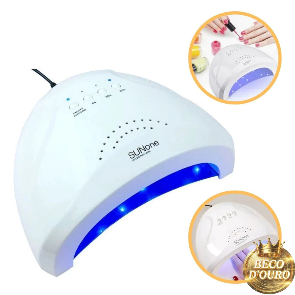 Cabine Sun One Led E Uv Com Timer 48w Bivolt Profissional