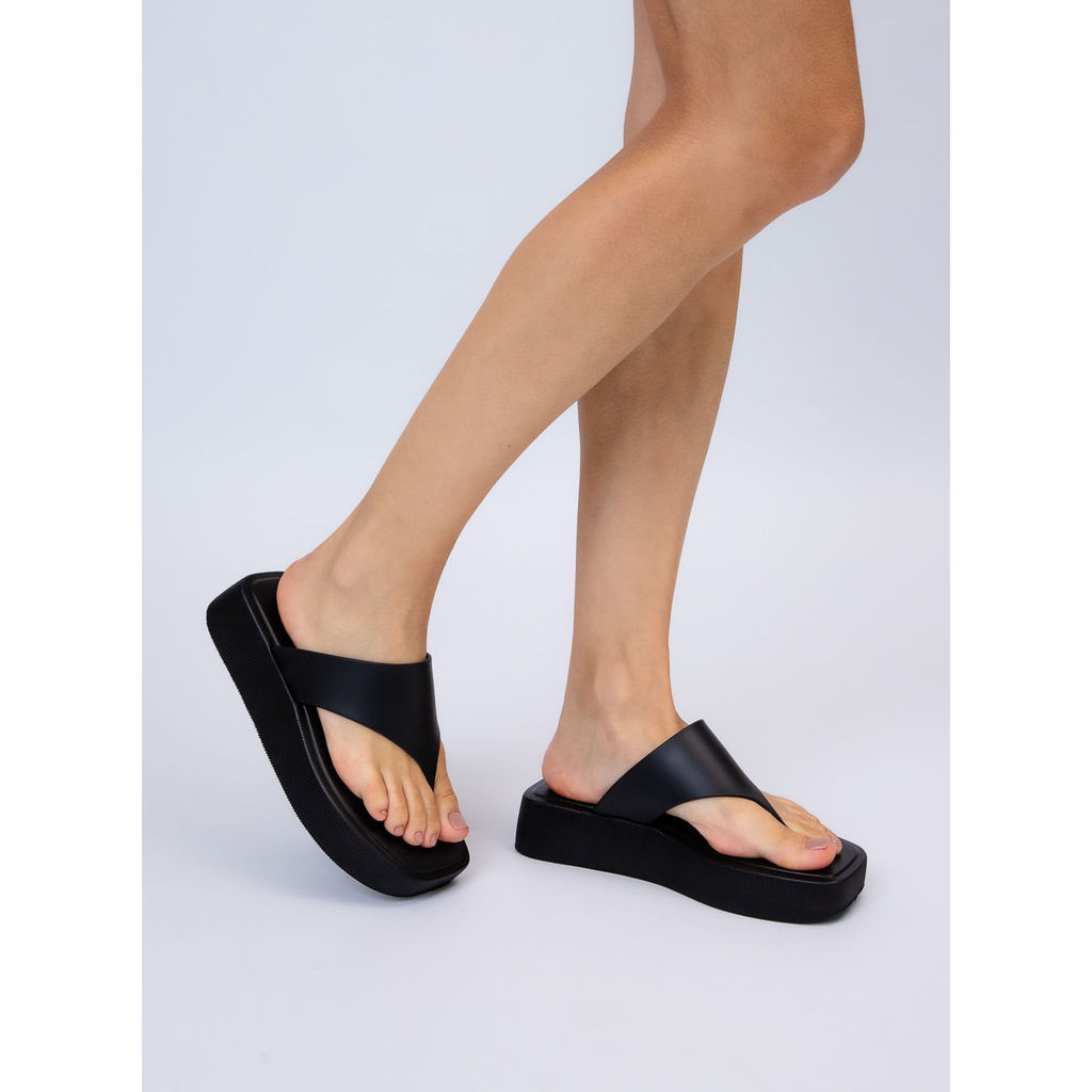 Chinelo Petite Jolie Key Preto PJ7674