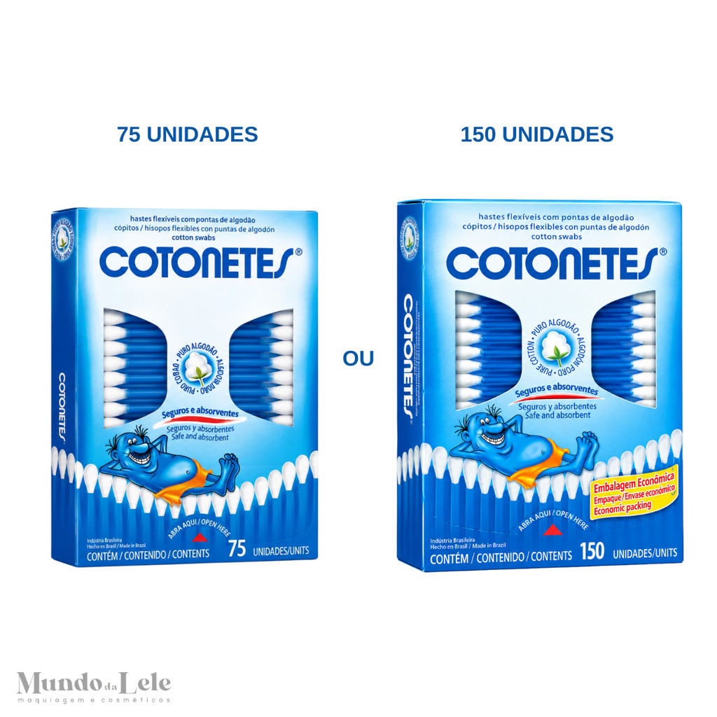 HASTES FLEXÍVEIS COTONETES JOHNSON & JOHNSON