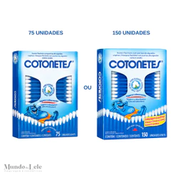 HASTES FLEXÍVEIS COTONETES JOHNSON & JOHNSON