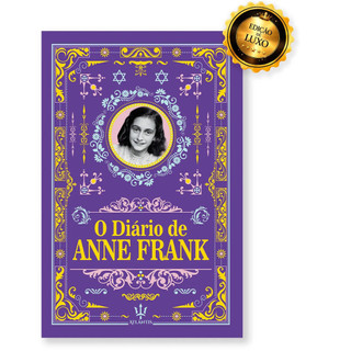 Livro O Diario de Anne Frank - Edicao de Luxo - Atlantis Editora