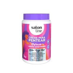 Creme Para Pentear Definição Cachos Estruturados Efeito Mega Hair 1kg