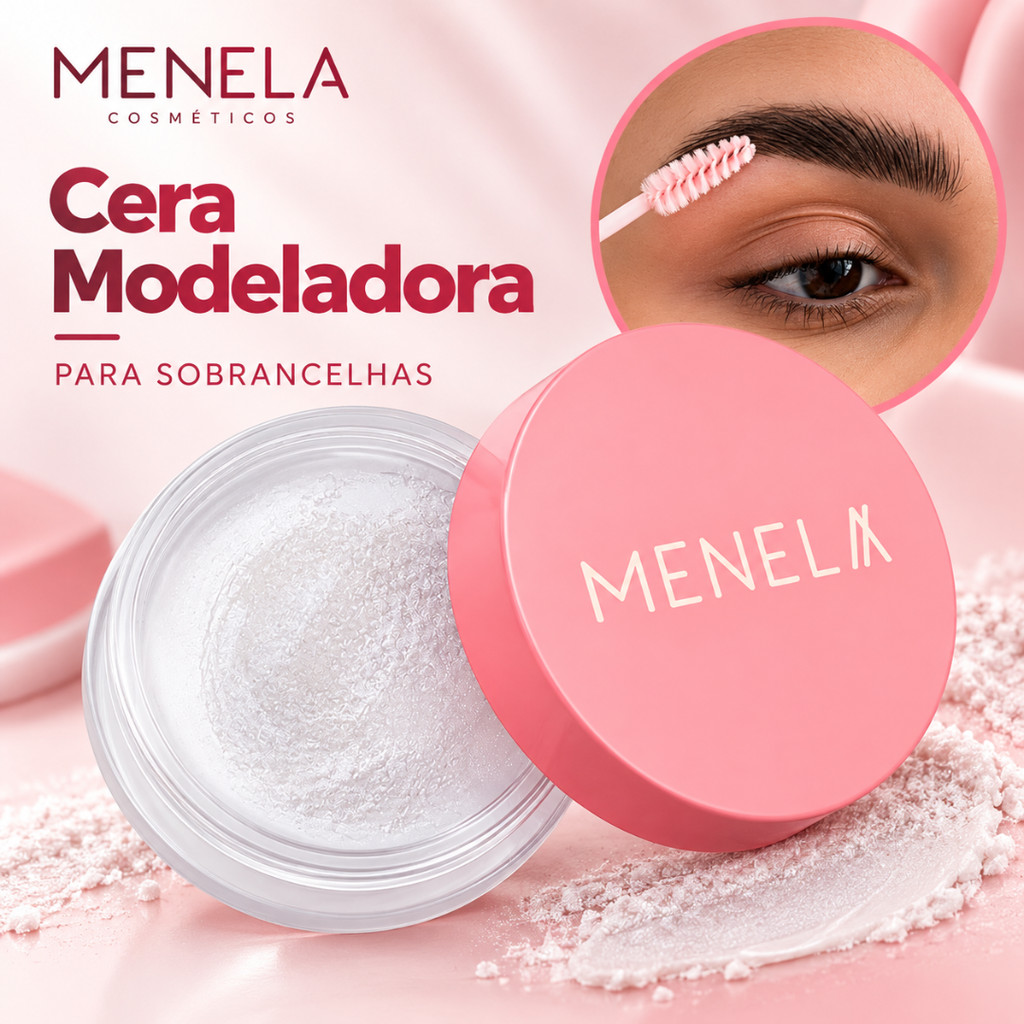 Cera Para Sobrancelha Fixador Brow Frozen MENELA 15Gg Brow Lamination Cera Sobrancelha Cera de Sobrancelha Menela