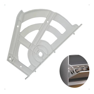 2x Kit Articulador Duplo para Sapateira Branco