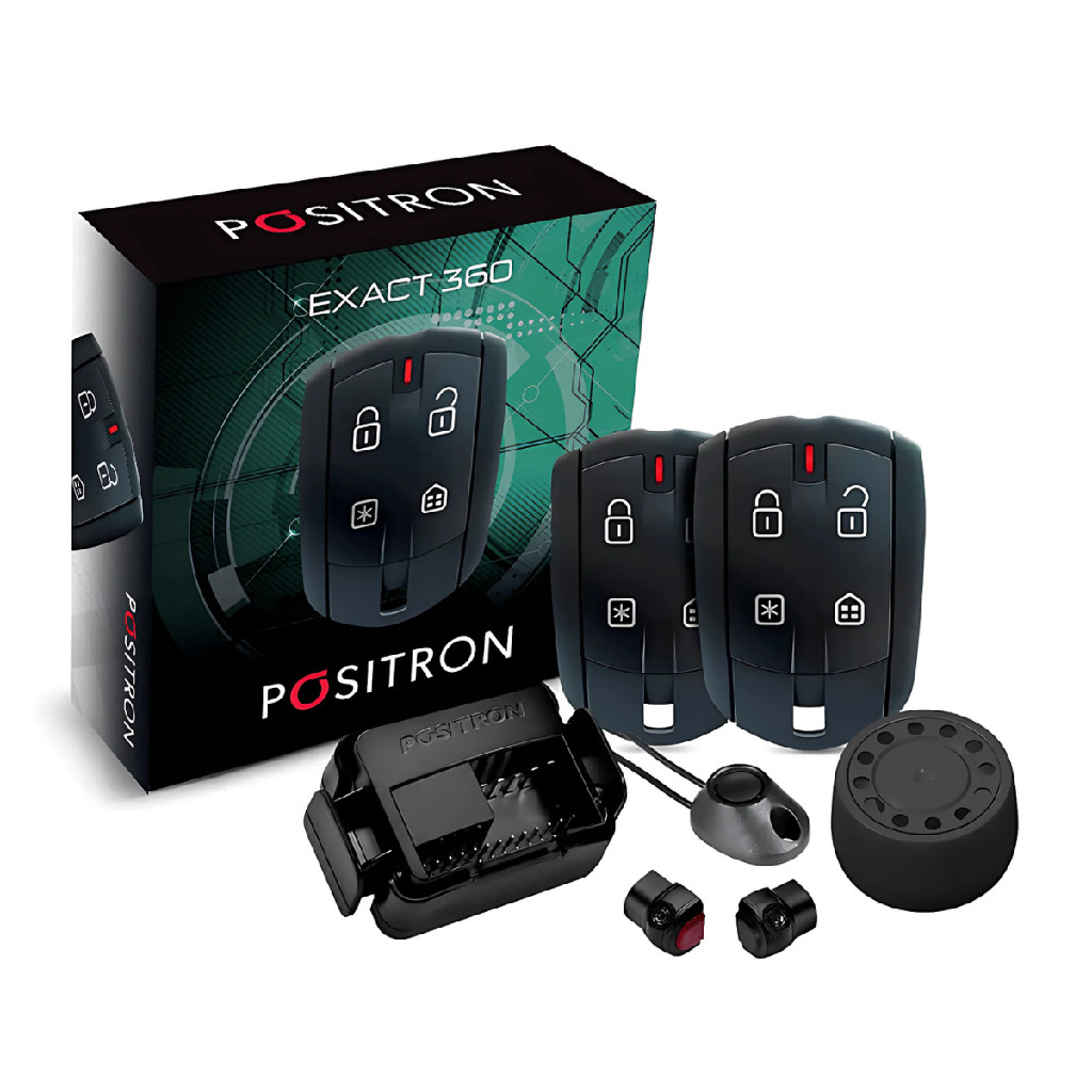 Alarme Positron Cyber Ex 360 Exact Automotivo Universal