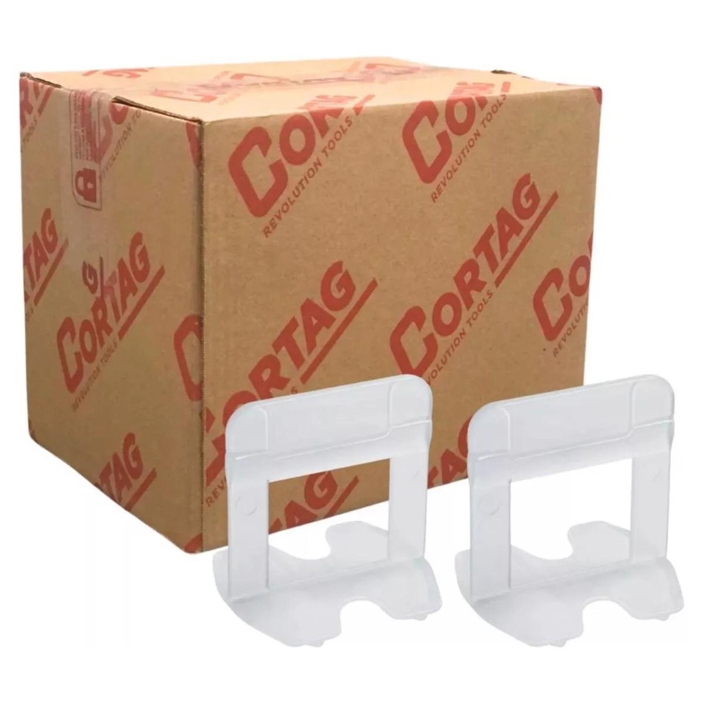 Espaçador Nívelador Smart 500 Peças 2mm 62412 Cortag em Oferta na Shopee