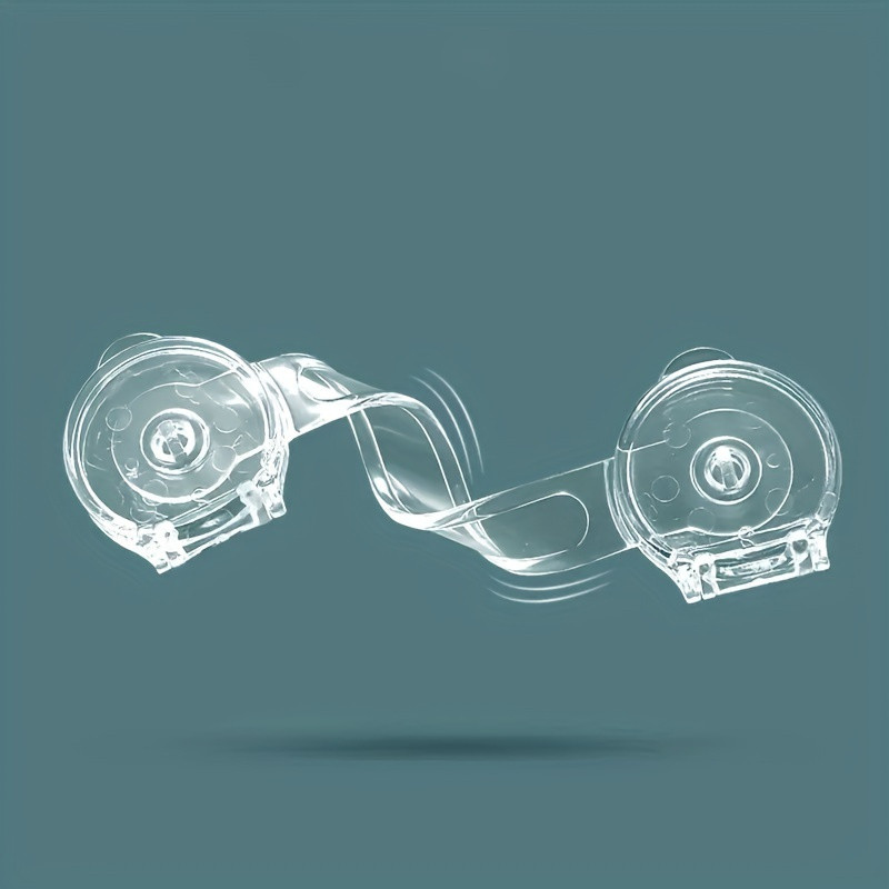 Trava de segurança transparente para gaveta, polivinil, branca, mecanismo de travamento de segurança para armários, gave