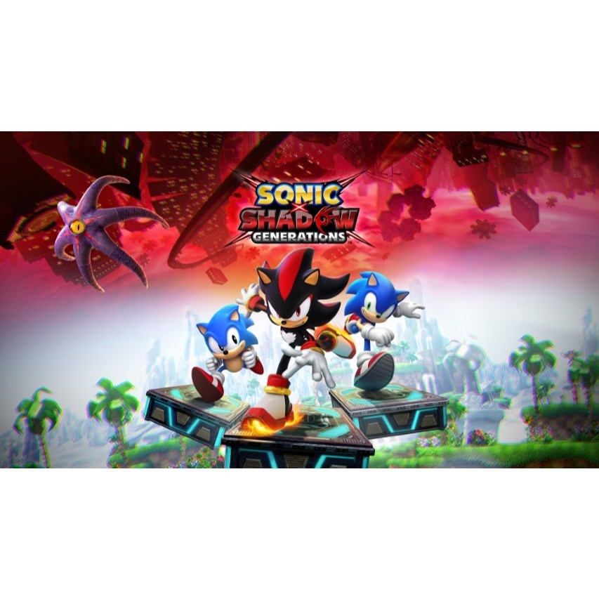 Top Painel sonic x shadow game retangular de lona para decoração de festa de aniversário infantil. Várias medidas.