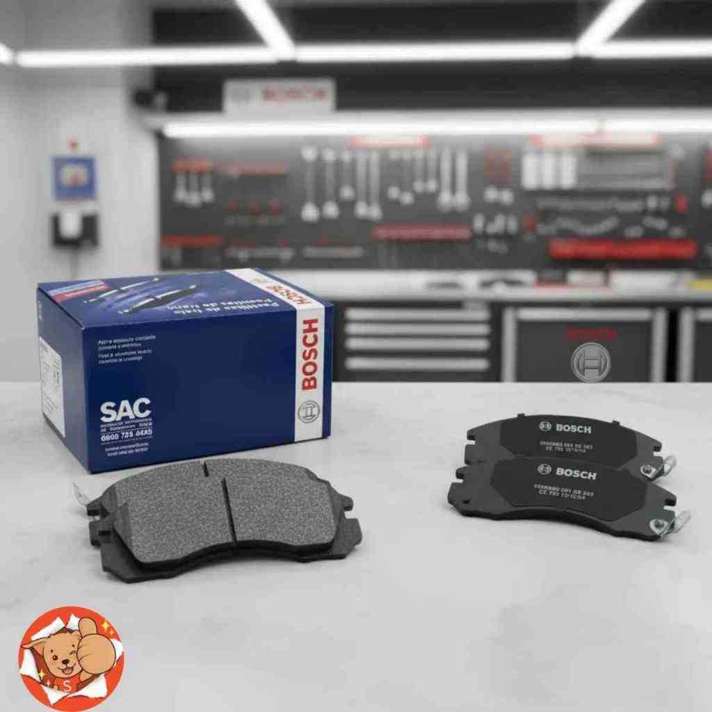 Jogo Pastilha Freio Dianteira Bosch Pajero Lancer GT HL HLT Outlander Airtrek Eclipse Galant em Oferta na Shopee
