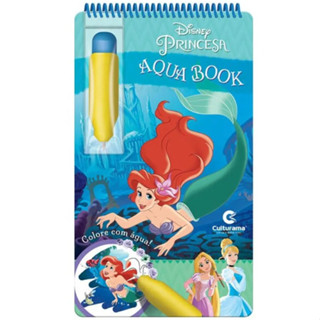 Livro Infantil – Aqua Book Princesa | Livro de Pintura com Caneta de Água em Oferta na Shopee