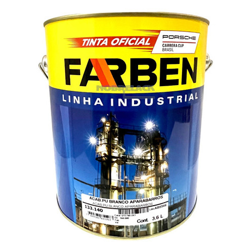 Acabamento Pu Branco Aparabarro 133.140 Lameirão 3,6l Farben