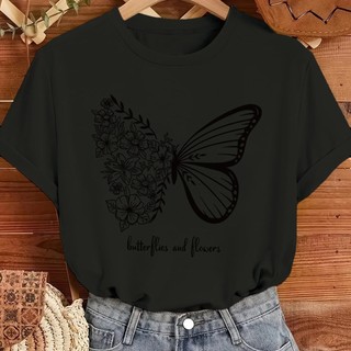 T-shirt casual 100% algodão premium Casual gola Redonda