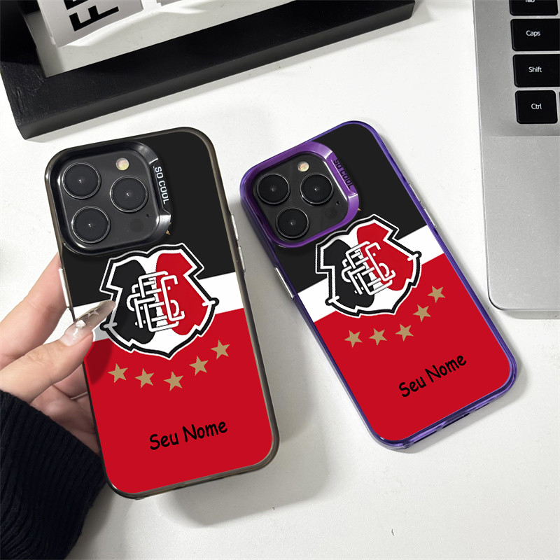 Capinha personalizada anti-choque São Paulo FC escudo futebol para Samsung S22 S24 S23 Ultra S20 S21 S23 FE S24 S25 S22