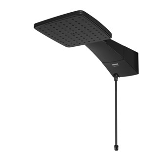 Chuveiro Ducha Eletrônico Quadratta Preto 220v 7700w Zagonel em Oferta na Shopee