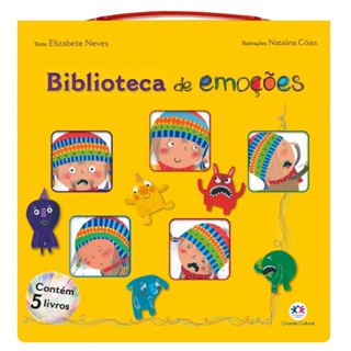 Biblioteca de emoções em Oferta na Shopee