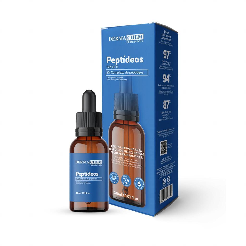 Sérum Anti Olheiras Peptídeos 30ml Efeito Lifiting Reduz Linha de Expressão Dermachem