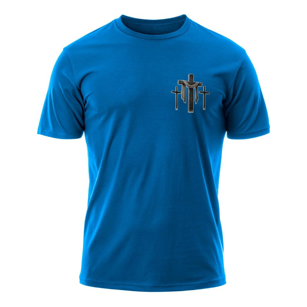 Camiseta Cruz Unissex 100% Algodão Conforto Moda Atemporal