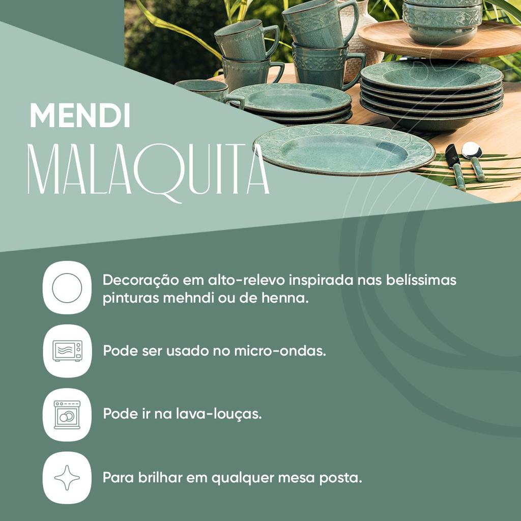 Detalhes do Caneca Mendi 360 Ml Oxford Malaquita
