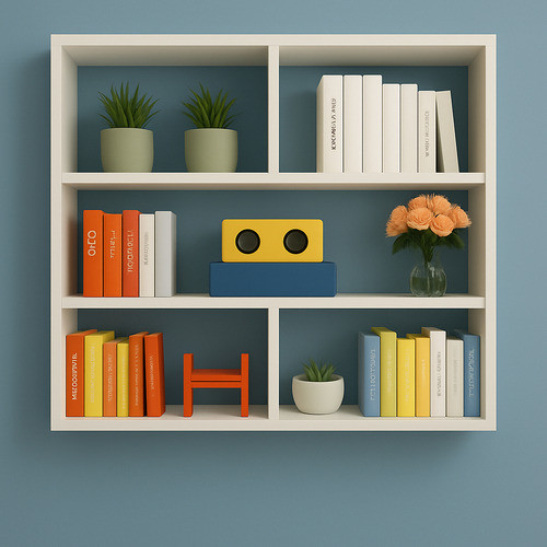 PRATELEIRA MDF 70CM MDF DECORATIVA ORGANIZADOR DE BRINQUEDO ENFEITE