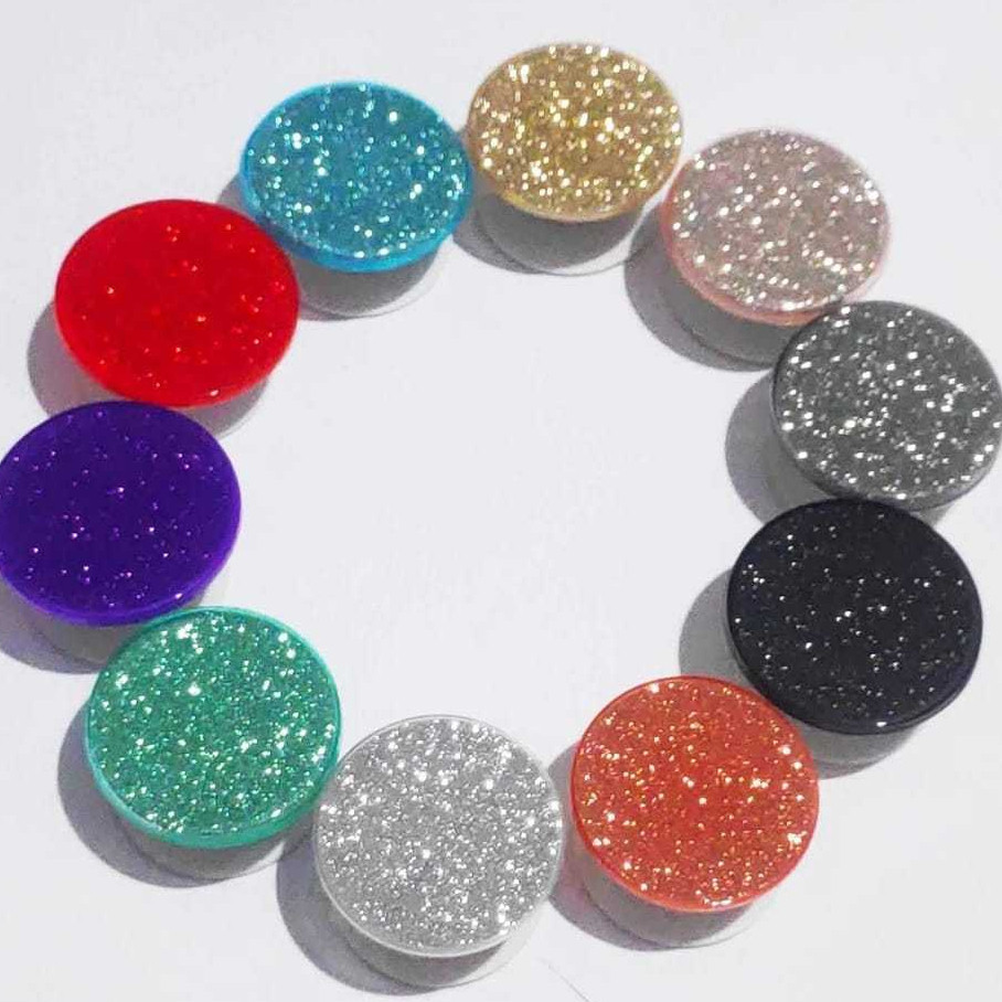 Suporte Pop Socket para Celular – Glitter Brilhante e Design Antideslizante em Oferta na Shopee