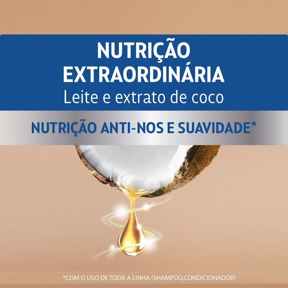 Detalhes do Shampoo Palmolive Naturals Nutrição Extraordinária Tamanho Família 650ml
