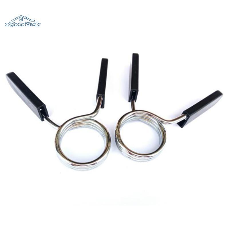 adyhome22vv Braçadeira De Barra Clipes De Colarinho De Mola Kit De Bloqueio De Haltere De Peso De Academia Trava br
