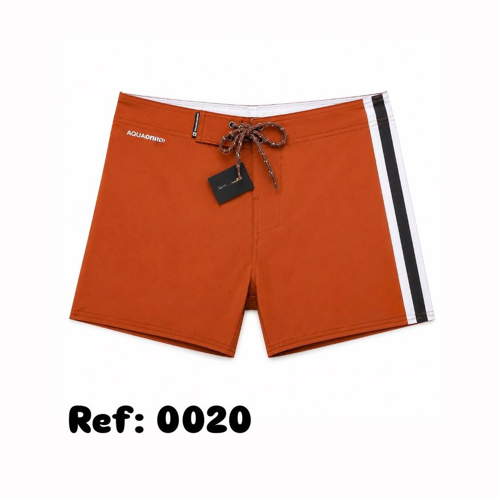 Detalhes do Boardshort Tactel com Elastano - 15’’ Tridente - Curtinho - REF: 0015 / 0026