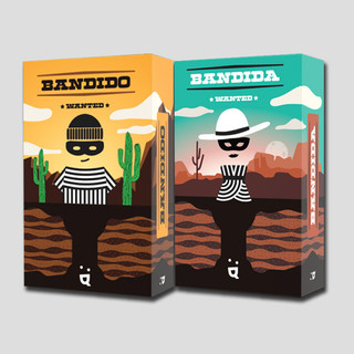 Bandido Bandida Jogo de Cartas de Estratégia Divertido para Família, Jogo de Tabuleiro Cooperativo para Noites de Festa 