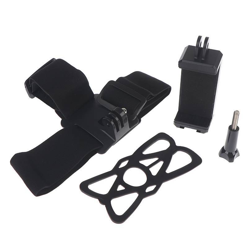 Suporte Para Telefone Montado Na Cabeça , Vídeo Primeira Pessoa , Montagem Corporal Ao Vivo , Smartphones , Câmera De Aç
