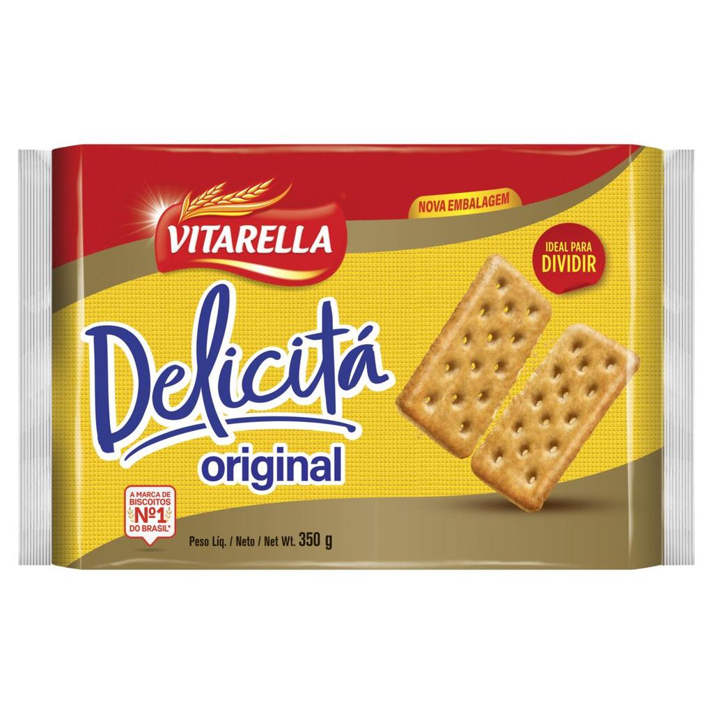 Biscoito Vitarella Delicitá Salgado Original 350g