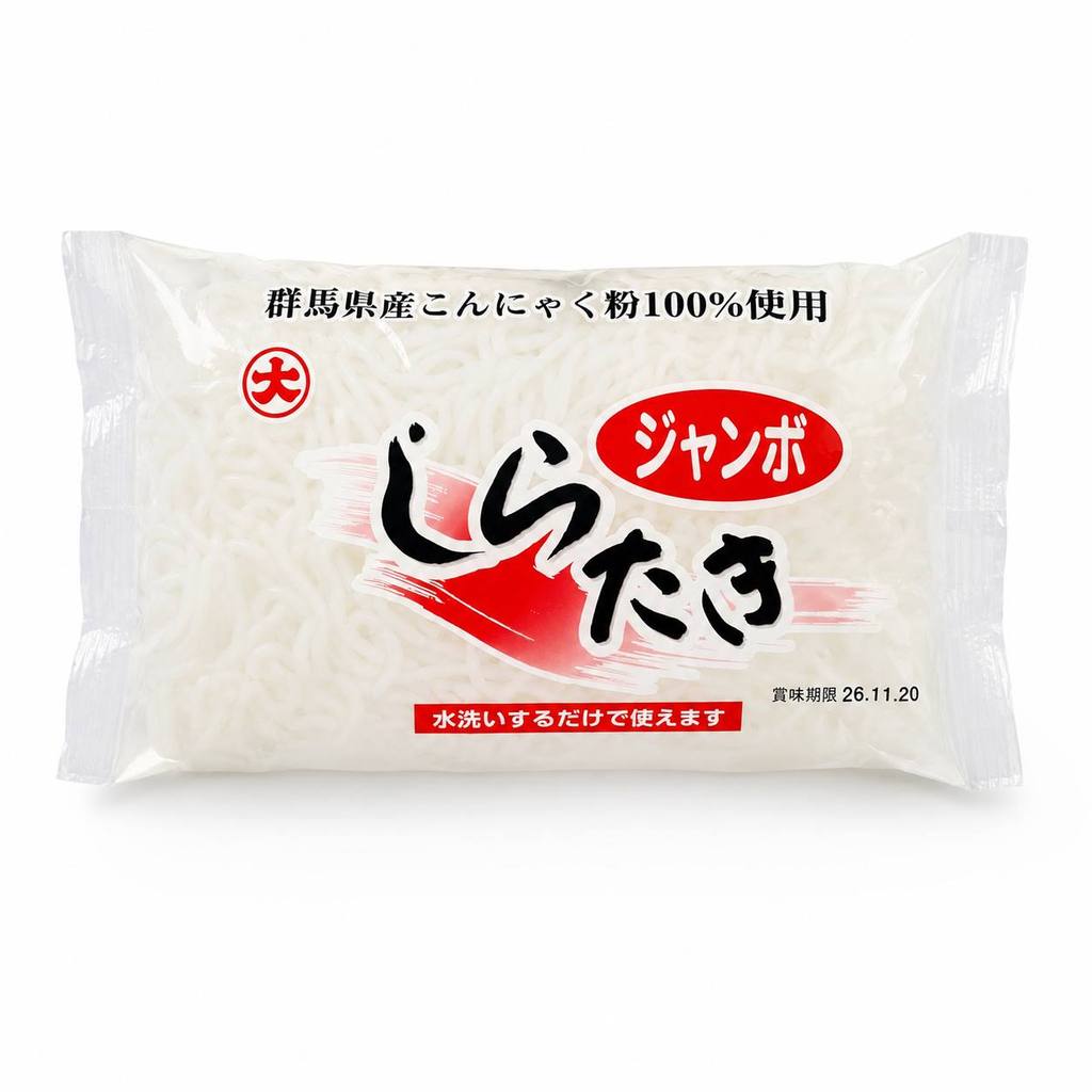 Shirataki de konjac japonês 300 g