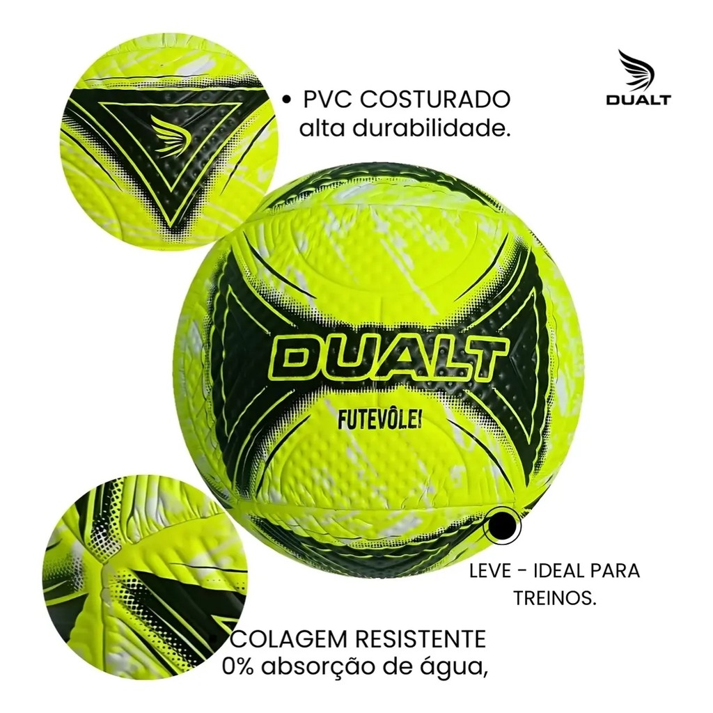 Bola de Futevôlei Dualt Futmesa Altinha PVC Resistente