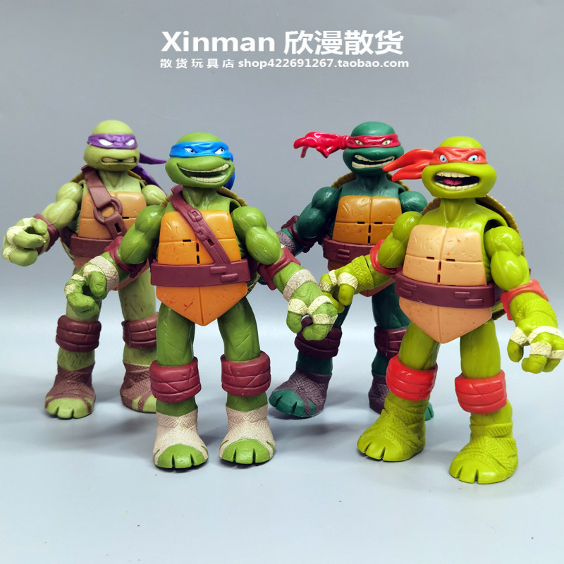 Produtos mais vendidos Retro Estrelas Coloridas Ninja Deus Tartarugas Articulação de Corpo Inteiro Móvel Retro Anime Bon