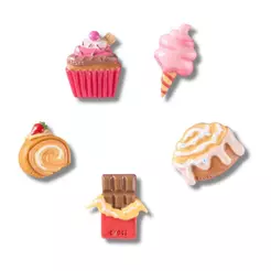 Jibbitz™ Doces E Guloseimas Pack Com 5 Peças Único