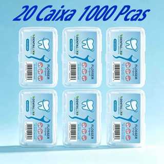 KIT 100/200/300/400/500/700/1000 Fio Dental Infantil em Formato de Arco Ultra Fino para u…